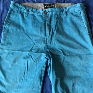 Billabong bright blue khaki shorts